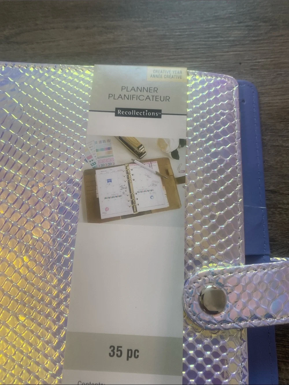 NWT Recollections Iridescent Holographic Planner